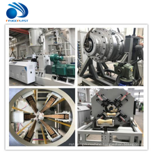 PVC PP PE plastic pipe machine extrusion making line